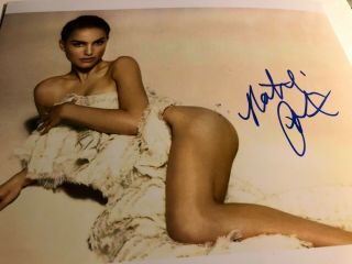Natalie Portman Signed 8x10 Photo Autograph Picture Sexy Hot