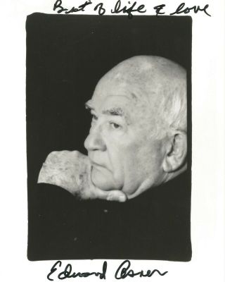 8 " X 10 " Autographed Photo Ed Asner