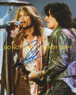 Steven Tyler,  Aerosmith,  Hand Signed 8x10 Photo W/coa