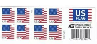 Usps Us Flag 2018 Forever Stamps - Book Of 40