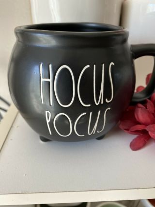 Rae Dunn By Magenta Hocus Pocus Halloween 2020 Cauldron Black Coffee Mug
