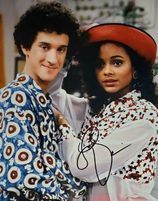 Lark Voorhies Hand Signed 8x10 Photo W/holo Saved By The Bell