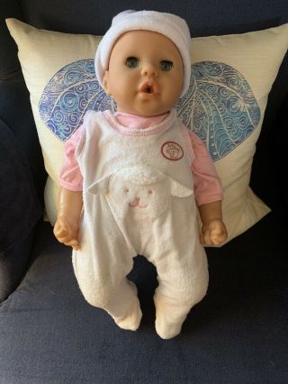 Baby Annabelle Interactive Doll Blue Eyes Zapf Creations