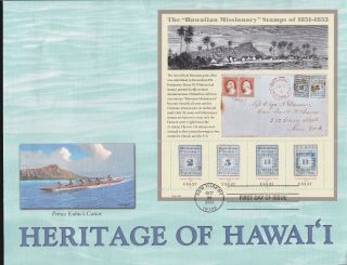 Us 2002 3694 Heritage Of Hawaii Fleetwood Fdc Full Envelope