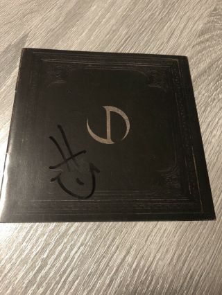 Jonathan Davis Black Labyrinth Autographed Cd Booklet
