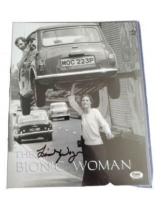 Lindsay Wagner Autograph Signed 8x10 Photo - Bionic Woman (zobie)