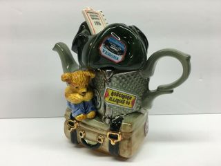 Cardew Designs Travellers Return One Cup Teapot Ltd No.  1514 Of 5000