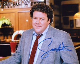 George Wendt Autographed 8x10 Photograph Actor Cheers Norm Peterson Ttm