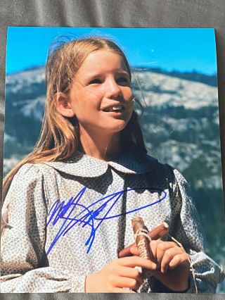 Melissa Gilbert Little House On The Prairie Signed 8x10 Photo With