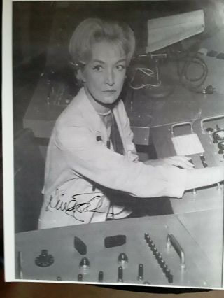 The Outer Limits Signed Autograph Nina Foch The Borderland 1963 Tv Sci Fi