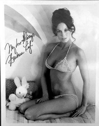 Barbara Leigh (vampirella) - Model,  Actress - Autographed 8x10 Photo