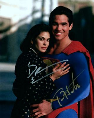 Teri Hatcher / Dean Cain Autographed Signed 8x10 Photo (superman) Reprint