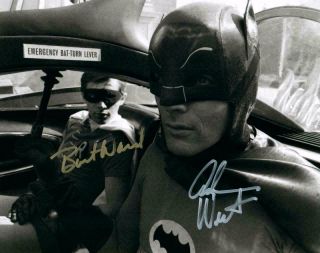 Adam West / Burt Ward Autographed Signed 8x10 Photo (batman) Reprint