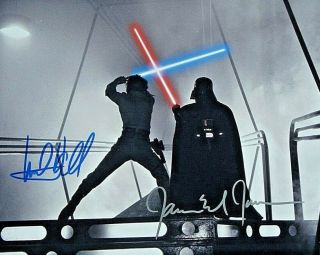 Mark Hamill / James Earl Jones Autographed Signed 8x10 Photo (star Wars) Reprint