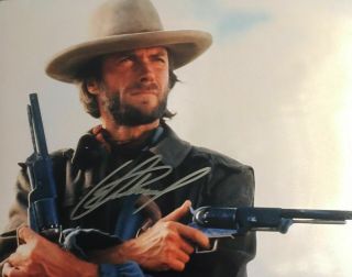 Clint Eastwood Autographed Signed 8x10 Photo (outlaw Josey) Reprint