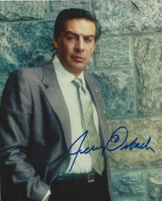 Jerry Orbach Autographed Signed 8x10 Photo (law And Order) Reprint