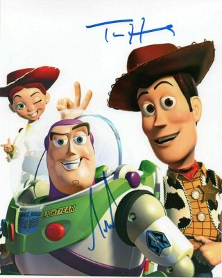 Tom Hanks / Tim Allen Autographed Signed 8x10 Photo (toy Story) Reprint