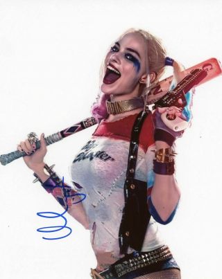 Margot Robbie Autographed Signed 8x10 Photo (suicide Squad) Reprint