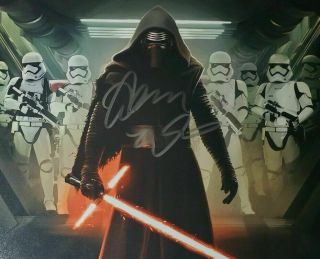 Adam Driver Autographed Signed 8x10 Photo (star Wars) Reprint