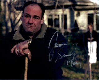 James Gandolfini Autographed Signed 8x10 Photo (the Sopranos) Reprint