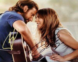 Bradley Cooper / Lady Gaga Autographed Signed 8x10 Photo Reprint