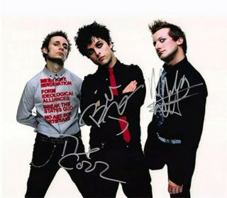 Billie Joe Armstrong Autographed Signed 8x10 Photo (green Day) Reprint