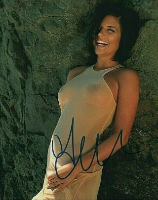 Tiffani Amber Thiessen Autographed Signed 8x10 Photo (saved By The Bell) Reprint