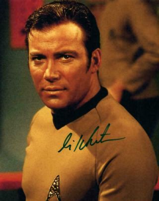 William Shatner Autographed Signed 8x10 Photo (star Trek) Reprint