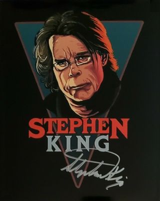 Stephen King Autographed Signed 8x10 Photo (it The Shining) Reprint