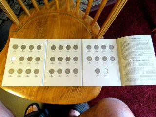 Liberty " V " Nickel Set 1883 To 1912 Thirty (32) Coins In Whitman Coin Album 1