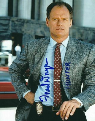 Fred Dryer Autographed Signed 8x10 Photo (hunter) Reprint