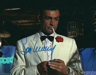 Sean Connery Autographed Signed 8x10 Photo (james Bond 007) Reprint