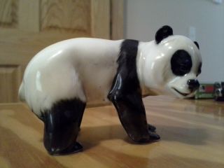 Vintage Hutschenreuther U Netzsch Germany Porcelain Panda Bear Figurine 3.  25 "