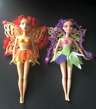 Barbie Fairytopia Magic Of The Rainbow Dolls,  Sunburst And Glee,  2006