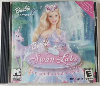 Barbie Swan Lake - Pc Game - Enchanted Forest Cd Rom