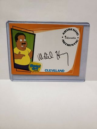 Mike Henry Cleveland Leaf Family Guy Cartoon Autograph Collectible Trading Card