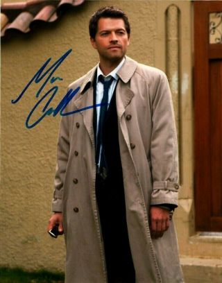 Misha Collins Autographed Signed 8x10 Photo (supernatural) Reprint