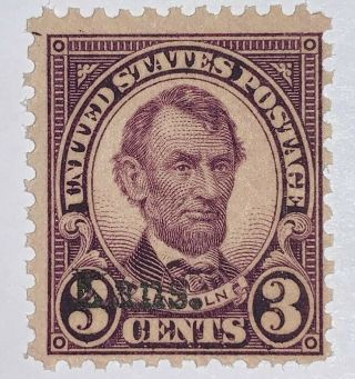 Travelstamps: 1929 Us Stamp Scott 661 Kansas Overprint Lincoln 3c Mnh Mnhog