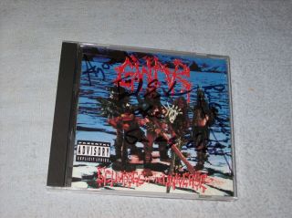 Gwar Hand Signed Autographed Scumdogs Of The Universe Cd Guaranteed
