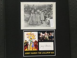 The Wizard Of Oz Munchkins Signed Photos