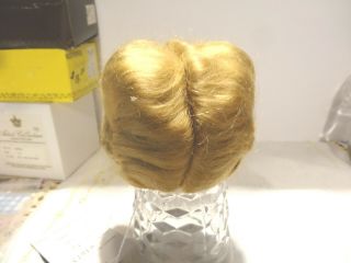 7 Dollsparts Mohair Dolls Wig Size 12 Blonde 01073 With Tag