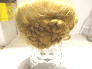 7 DOLLSPARTS MOHAIR DOLLS WIG SIZE 12 BLONDE 01073 WITH TAG 3
