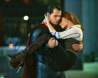 Amy Adams / Henry Cavill Autographed Signed 8x10 Photo (superman) Reprint