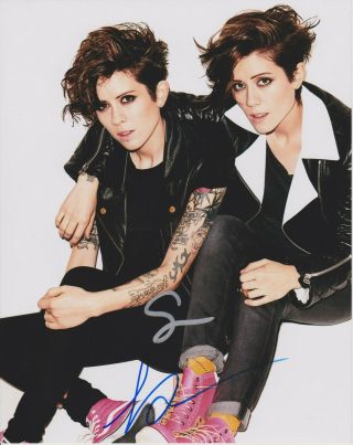 Tegan And Sara Closer Signed 8x10 Photo Love They Say