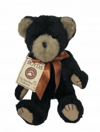 Boyds Bears Ernest Q Scaredybear Teddy Bear 10” Plush
