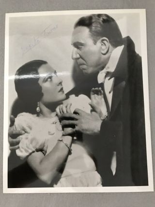 Lupita Tovar Autograph Photograph Universal Spanish Dracula 1931 Vampire Mexican