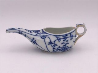 Antique Blue Onion Pattern Porcelain Infant/invalid Feeding Or Neti Pot Germany