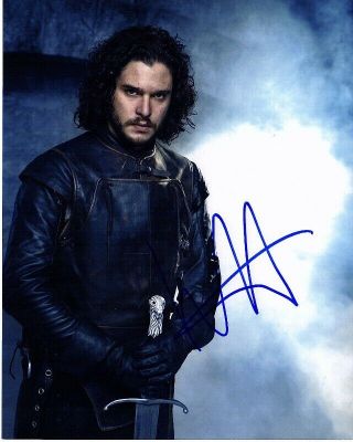 Kit Harington Signed - Autographed Game Of Thrones 8x10 Inch Photo -