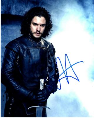 Kit Harington Signed - Autographed Game of Thrones 8x10 inch Photo - 3