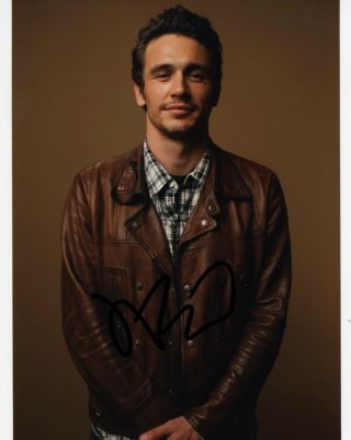 James Franco Director Hand Signed 8x10 Photo Actor Autographed W/coa Look